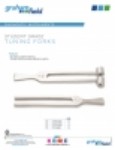 Product Sheet - Tuning Forks – Student Grade